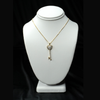 MINIMAL KEY CHARM NECKLACE