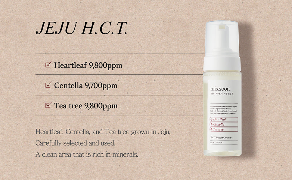 MIXSOON - H.C.T. BUBBLE CLEANSER 150ML